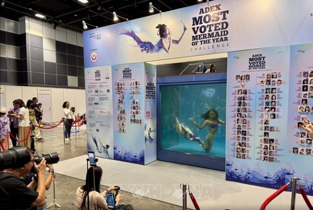 Vietnamese mermaids shine at ADEX Singapore 2025 Ocean Festival